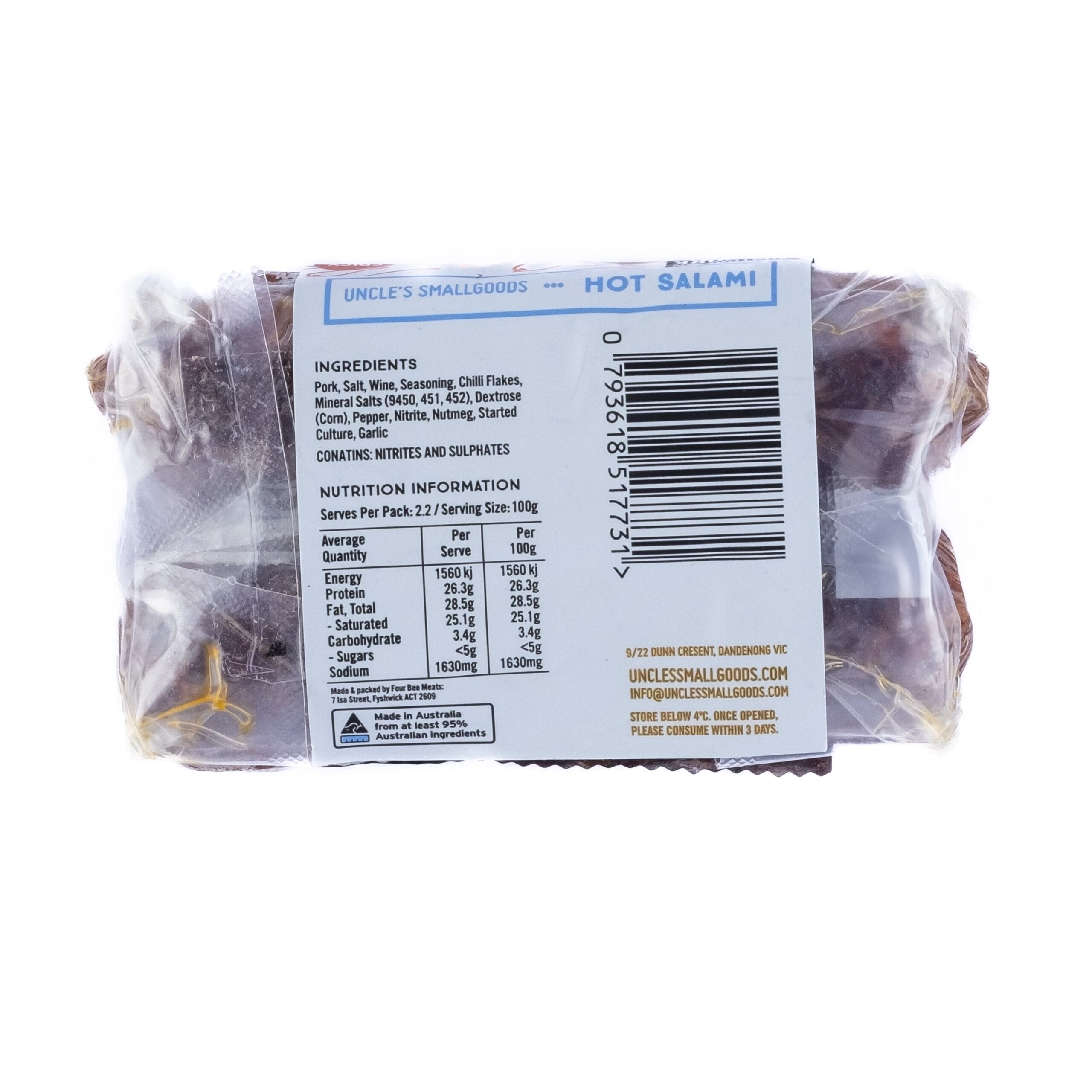 Cacciatore Salami Hot image 1