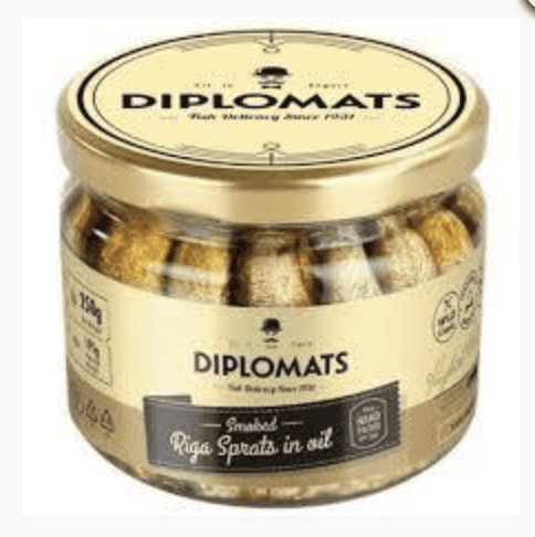 Diplomats Smoked Sprats in Oil - 175g image 0