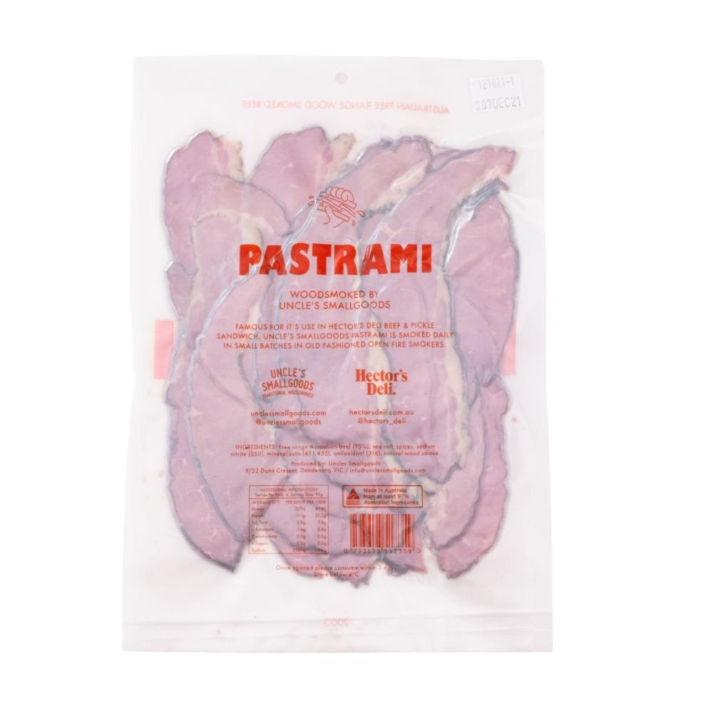 Hector's Deli Pastrami (limited co-lab) 200g image 1