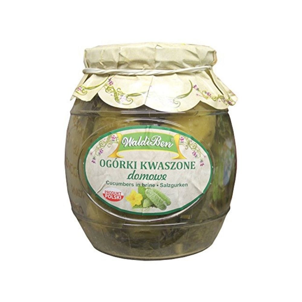 WaldiBen Cucumbers in brine (ogorki kwaszone domowe) – 450g image 0