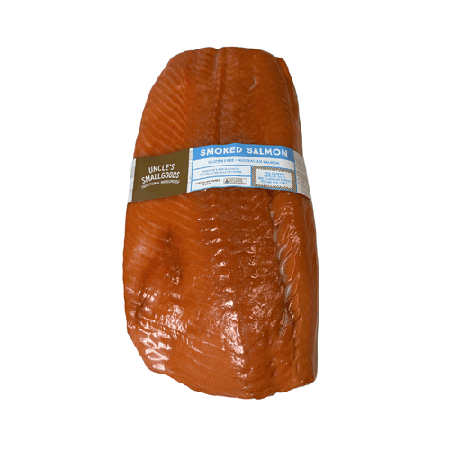 (AU TAS) Smoked Salmon WHOLE - 1.2kg image 0