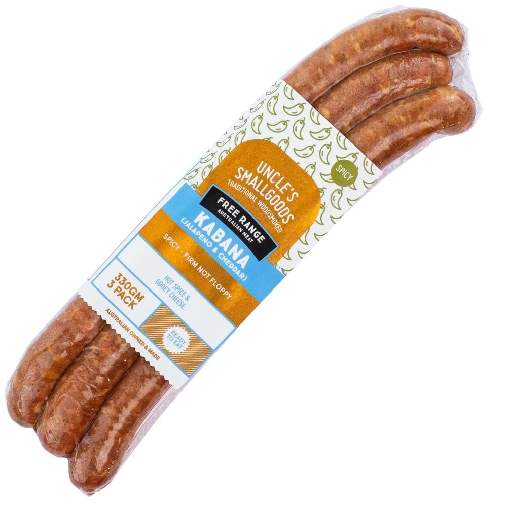 Jalapeno & Cheese Kabana - 300g 3 pack image 0