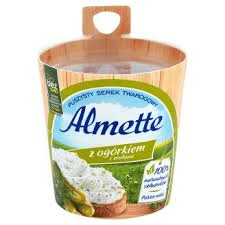 Almette Cheese Gherkin Flavour 150g image 0