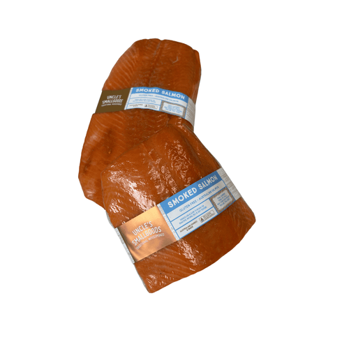 (AU TAS) Smoked Salmon WHOLE - 1.2kg image 1