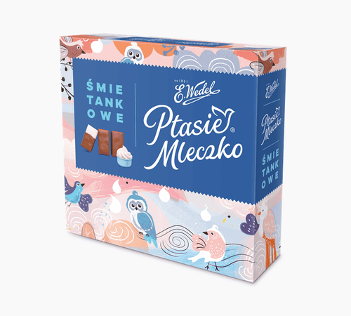 E.Wedel Ptasie Mleczko Cream Flavour - Choc covered marshmallow - 380g image 0