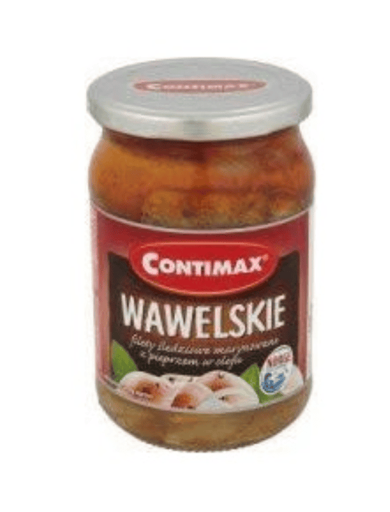 Herrings Wawelskie Style (Contimax) – 600g jar (Copy) image 0