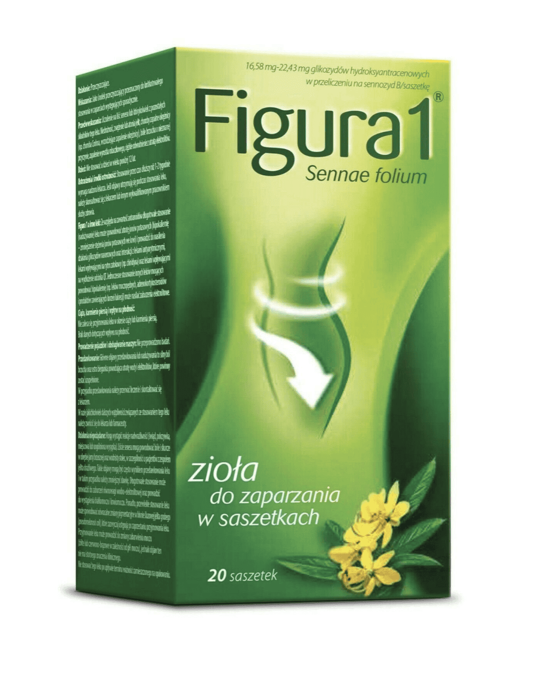 Herbapol Figura1 Herbal Tea 60g - 20 sachets image 0