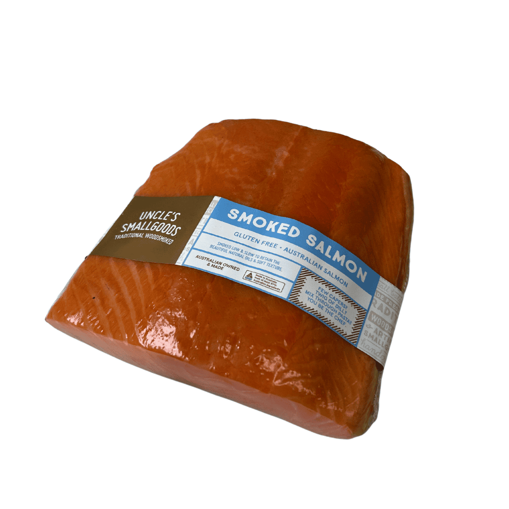 (AU TAS) Smoked Salmon HALF - 600g image 0