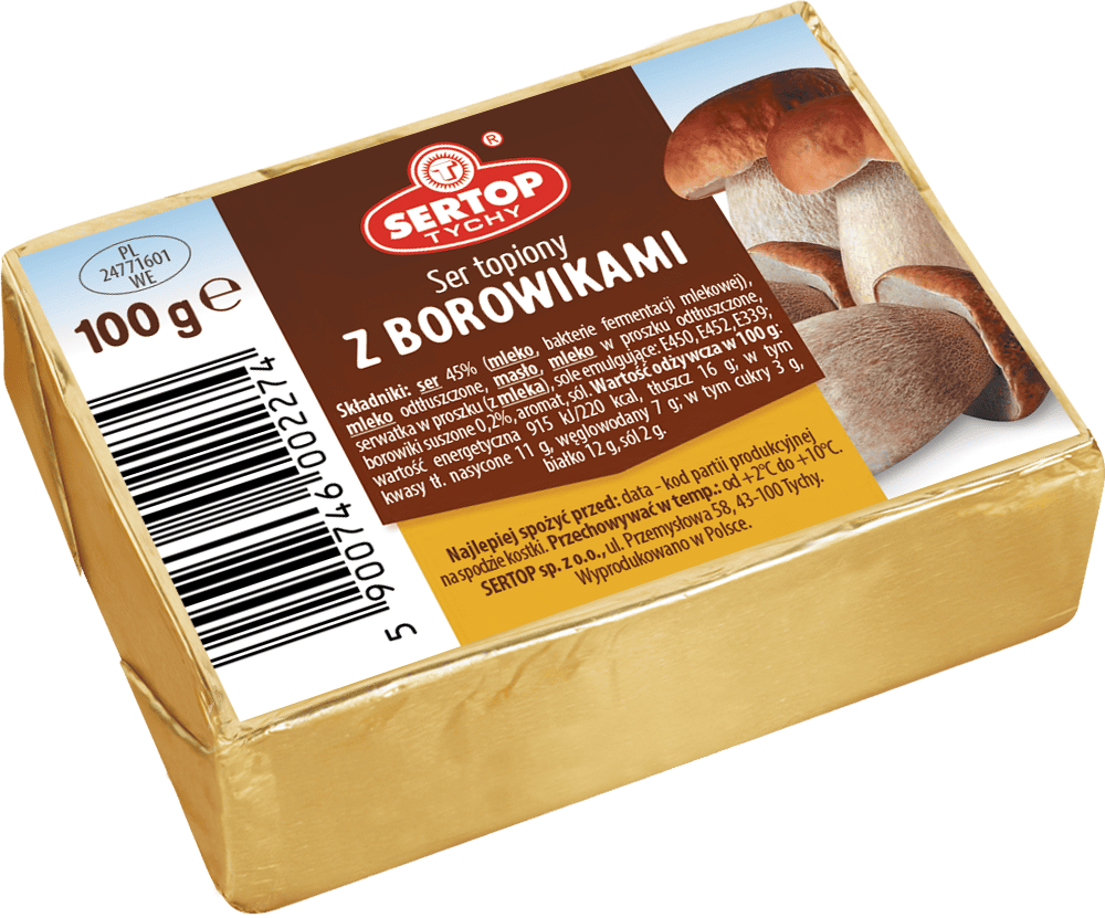 Sertop Soft cheese Porcini (Borowiki) image 0