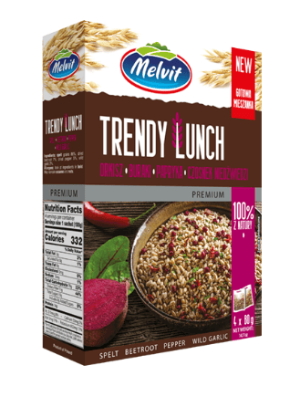 Trendy Lunch - Spelt Beetroot Pepper Wild Garlic 4 x 80g image 0