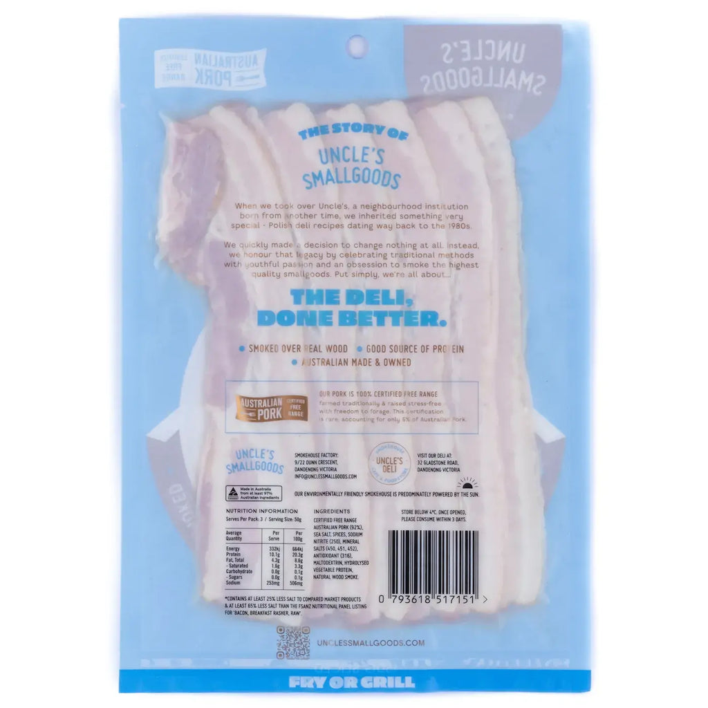 Streaky Bacon - 150g sliced image 1
