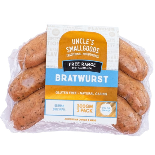 Bratwurst – 300g 3 pack image 0
